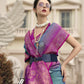 Blue Banarasi Saree Shop Online STORI