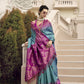 Blue Banarasi Saree Shop Online STORI