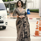 Buy Brown Satin Silk Sarees Online-STORI