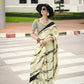 Buy cream Satin Silk Sarees Online-STORI