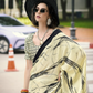 Buy cream Satin Silk Sarees Online-STORI