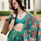 Buy Green Satin Silk Sarees Online-STORI