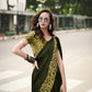 Buy Olive Satin Silk Sarees Online-STORI