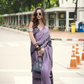 Buy Mauve Satin Silk Sarees Online-STORI