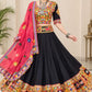STORI Black Lehenga choli set 