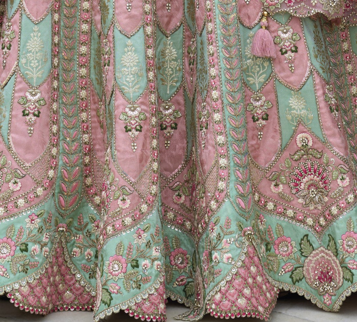Buy Pink Lehenga In Online-STORI