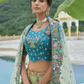 Shop Blue Lehenga In Online-STORI