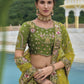 Buy Green Lehenga In Online-STORI
