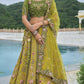 Buy Green Lehenga In Online-STORI