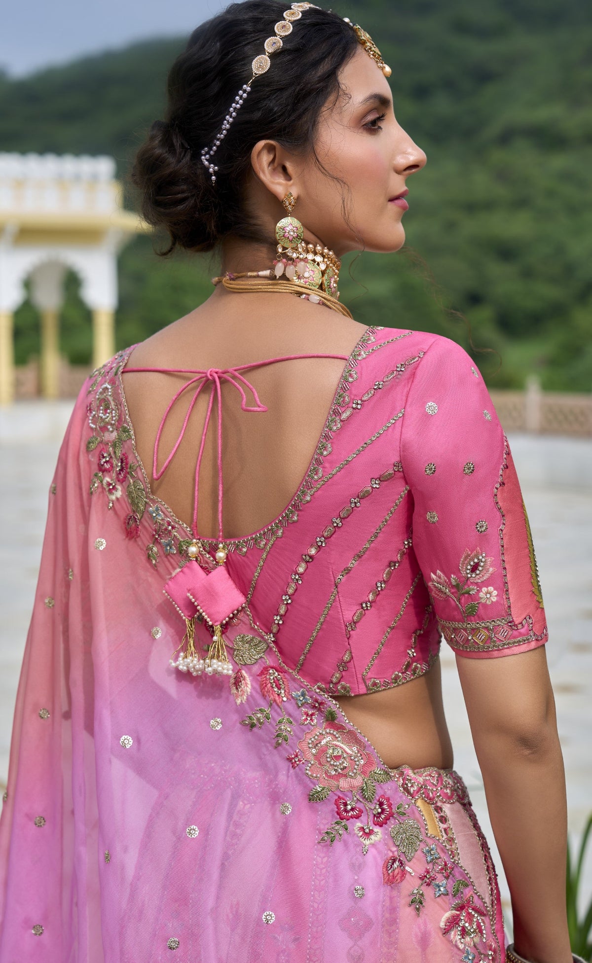 Buy Pink Lehenga In Online-STORI