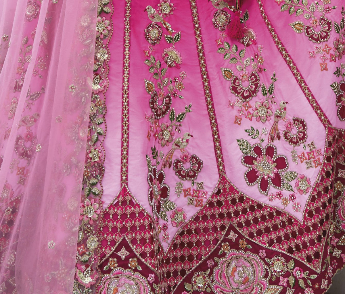 Shop Pink Lehenga In Online-STORI