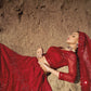 Bridal Red Embroidered Net Lehenga