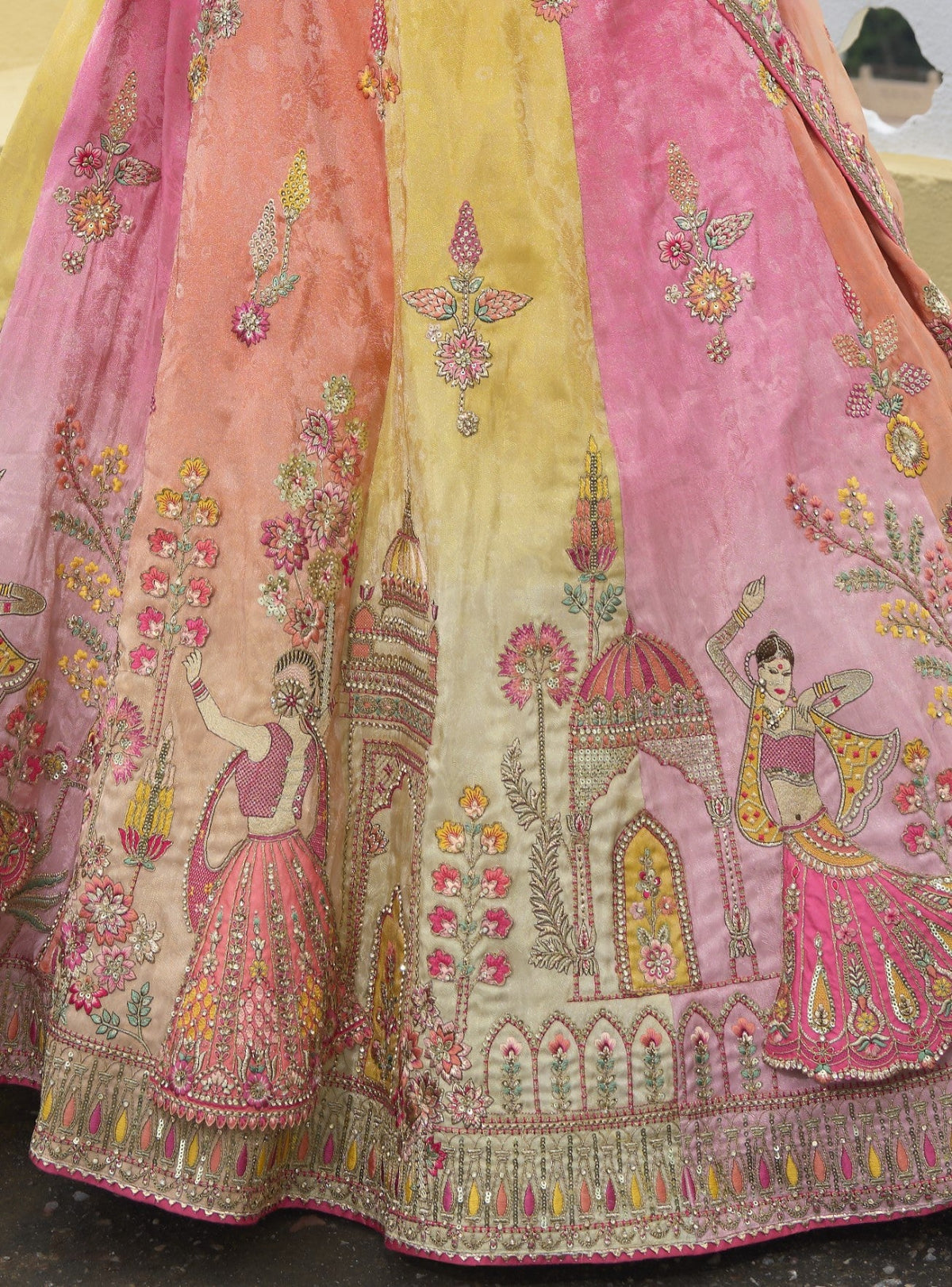 Buy Pink Lehenga In Online -STORI