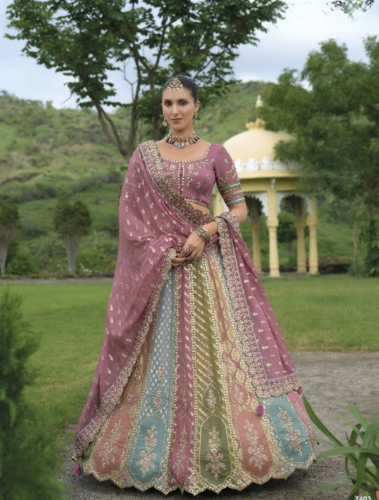 Buy Pink Lehenga Online -STORI