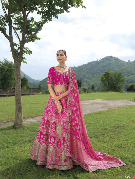 Buy Pink Lehenga Online -STORI