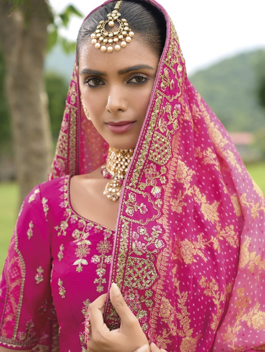 Buy Pink Lehenga Online -STORI