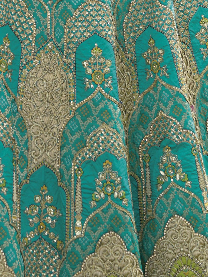 Buy Green Lehenga Online -STORI