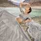 Buy Grey Lehenga In Online-STORI