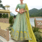 Buy Green Lehenga Online -STORI