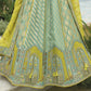 Buy Green Lehenga Online -STORI