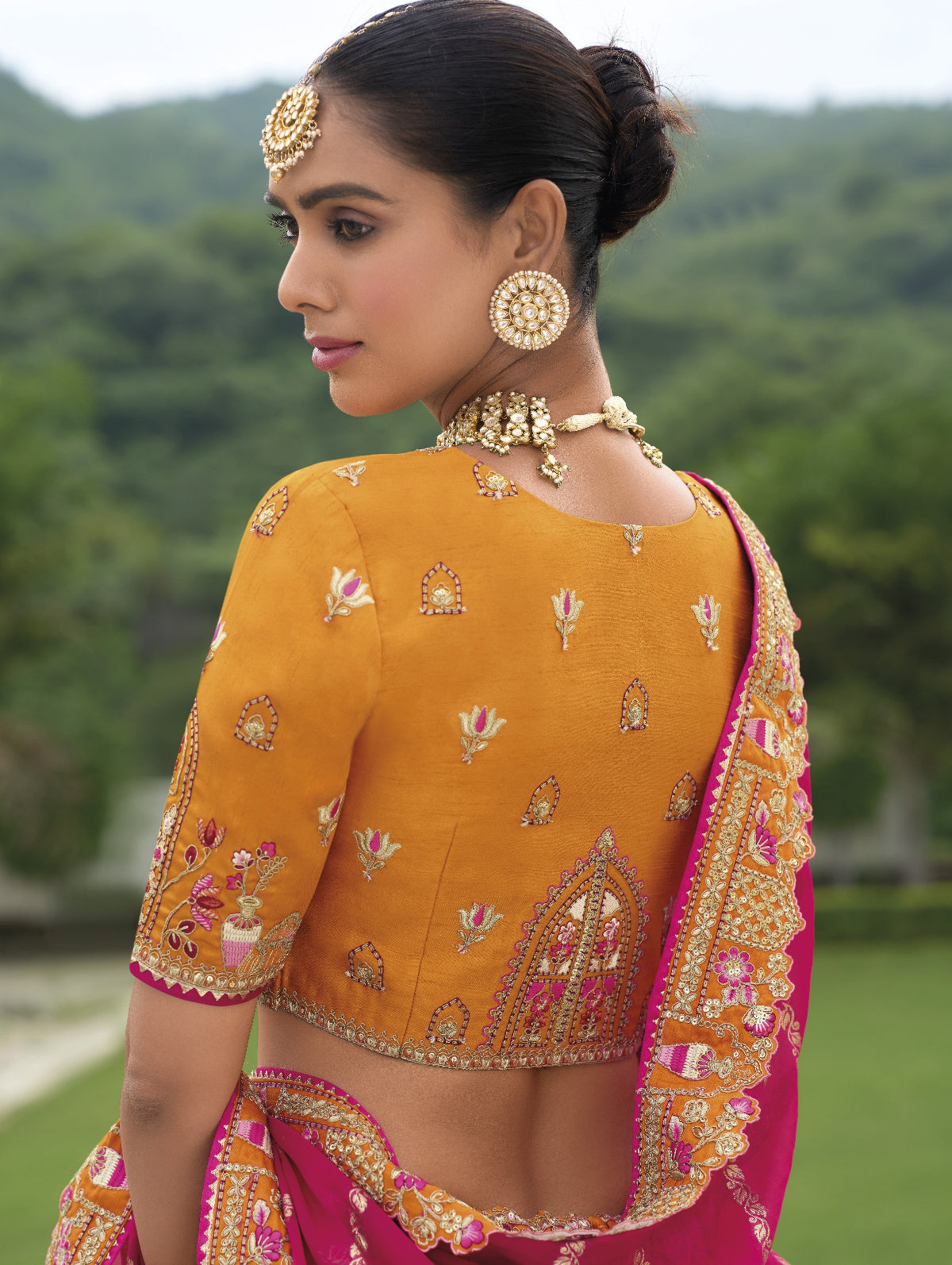 Buy Yellow Lehenga In Online -STORI