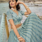Buy Blue Lehenga In Online-STORI