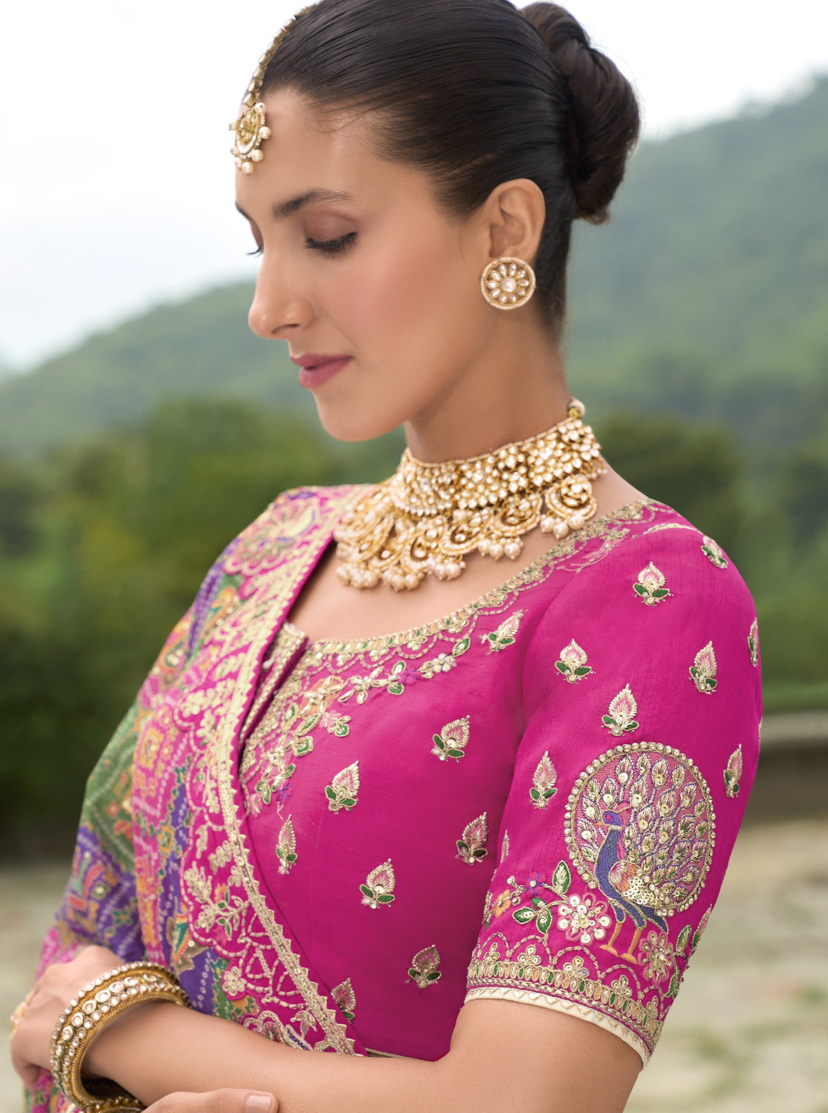 Buy Gold Lehenga In Online -STORI