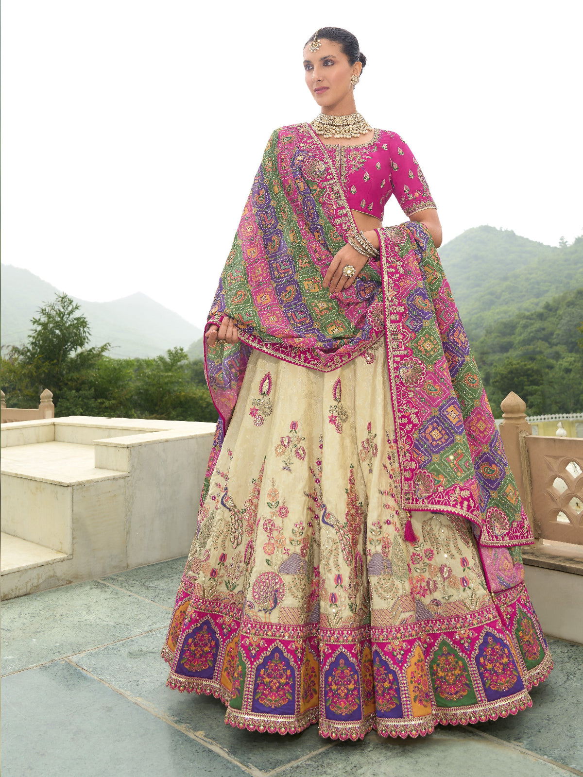 Buy Gold Lehenga In Online -STORI