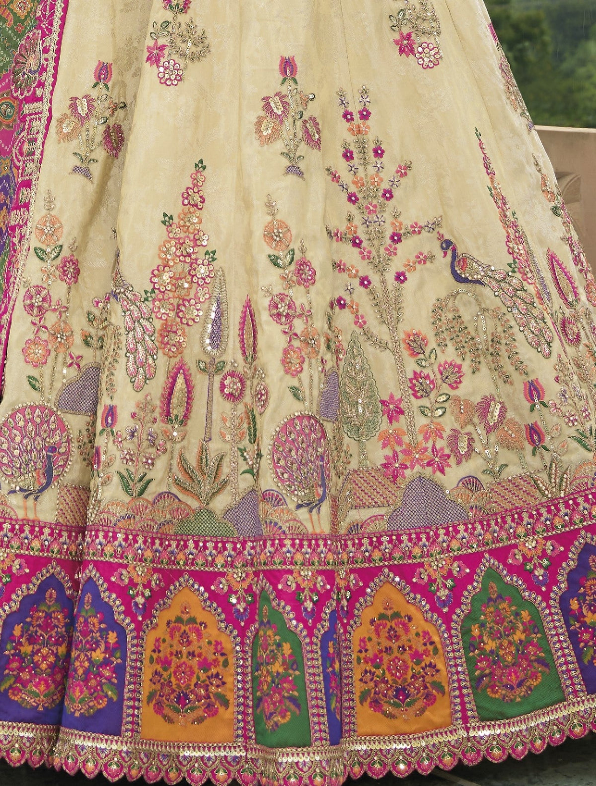 Buy Gold Lehenga In Online -STORI