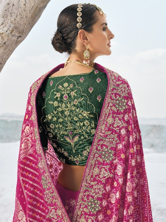 Buy Pink Pure Silk Saree Online-STORI