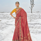 Shop Red Silk Saree Online-STORI