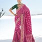 Buy Pink Pure Silk Saree Online-STORI