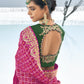 Buy Pink Pure Silk Saree Online-STORI