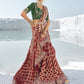 Buy Maroon Bridal Silk Saree Online-STORI
