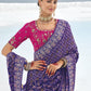 Shop Purple Silk Saree Online- STORI