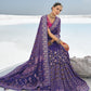 Shop Purple Silk Saree Online- STORI