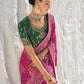 Shop Pink Bridal Silk Saree Online-STORI