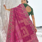 Shop Pink Bridal Silk Saree Online-STORI