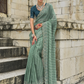 Shop Green Banarasi Silk Saree Online-STORI