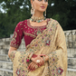 Shop Brown Banarasi Silk Saree Online-STORI