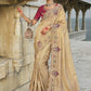 Shop Brown Banarasi Silk Saree Online-STORI