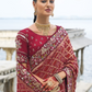 Shop Red Bridal Banarasi Silk Saree Online-STORI