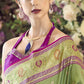 Green Banarasi Saree Shop Online-STORI