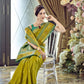 Green Banarasi Saree Shop Online-STORI