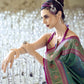 Green Banarasi Saree Shop Online-STORI