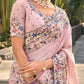 Buy Pink Banarasi Silk Saree Online-STORI