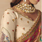 STORI Off White Woven Banarasi Silk Saree