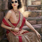 Shop Beige Handloom Silk Sarees Online in India & USA - STORI