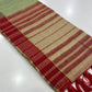 Shop Pear Green Handloom Silk Sarees Online in India & USA - STORI