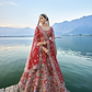 Buy Red Bridal Lehenga In Online-STORI